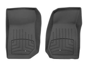 WeatherTech 07-13 Jeep Wrangler 2-Door Front FloorLiner - Black | 441051IM - Image 1