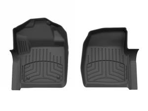 WeatherTech 17-19 Ford F250/F350/F450/F550 Reg. Cab Front FloorLiner HP - Black | 4410541IM