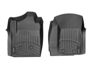 WeatherTech 2015+ Chevrolet Silverado 3500 Regular Cab Front FloorLiner - Black | 4410861V