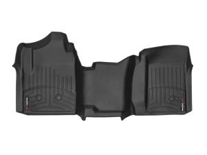 WeatherTech 15-18 Chevrolet Silverado 3500 w/o Floor Shifter Vinyl Front FloorLiner - Black | 4410871V