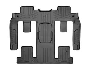 WeatherTech 07+ GMC Acadia Rear FloorLiner - Black | 441114