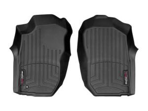 WeatherTech 01-04 Toyota Tacoma (Double Cab Only) Front FloorLiner - Black | 4412121 - Image 1
