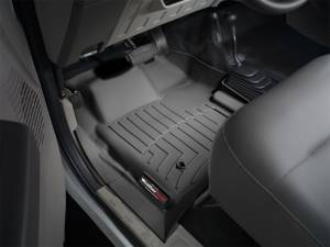 WeatherTech 99-07 Ford F250/F350/F450/F550 Super Duty Regular Cab Front FloorLiner - Black | 441251 - Image 6