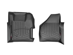 WeatherTech - WeatherTech 08-10 Ford F250/F350/F450/F550 Super Duty Regular Cab Front FloorLiner - Black | 441261 - Image 2