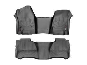 WeatherTech 2018+ Ford Expedition w/ 2nd Row Bench FloorLiner - Black | 441295-1-2-6