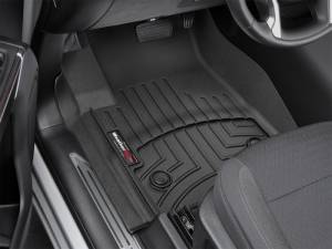 WeatherTech 2019+ Chevrolet Silverado 1500 Front FloorLiner - Black | 4414361V - Image 8
