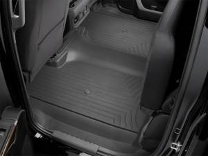 WeatherTech 19-23 Chevrolet Silverado 1500 (No Rear Carpeted Storage) Rear FloorLiner - Black | 4414365 - Image 12