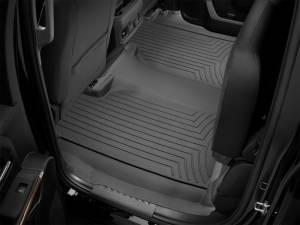 WeatherTech 19-23 Chevrolet Silverado 1500 Crew Cab Rear FloorLiner - Black | 4414365IM - Image 13