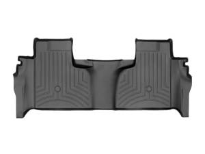 WeatherTech 19-23 Chevrolet Silverado 1500 Rear FloorLiner - Black | 4414368
