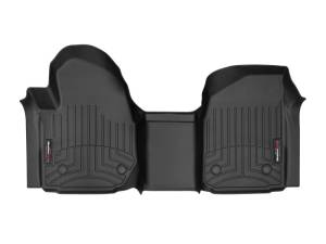 WeatherTech 2019+ Chevrolet Silverado 1500 / GMC Sierra (Regular Cab) Front Vinyl FloorLiner - Black | 4415421V