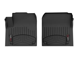 WeatherTech - WeatherTech 2018+ Volvo VNL/VNR-Series (Auto Trns/VNR Dsl) Front FloorLiner (Vinyl Floors) - Black | 4416671V - Image 1