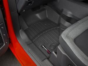 WeatherTech 2021+ Ford Bronco 4 Door Front FloorLiner - Black | 4416951 - Image 12