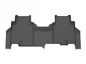 WeatherTech 2024 Chevrolet/GMC Silverado/Sierra EV w/Carpet Floor Rear FloorLiner - Black | 4419032