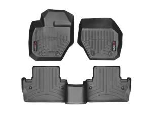 WeatherTech - FloorMat WeatherTech 11+ Volvo S60 Front and Rear Floorliners - Black | 44234-1-3 - Image 2