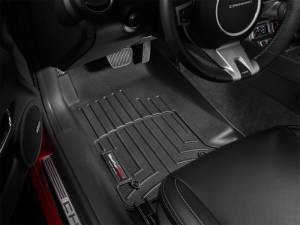 WeatherTech 10+ Chevrolet Camaro Front FloorLiner - Black | 442671 - Image 15