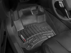 WeatherTech - FloorMat WeatherTech 07-13 Chevrolet Tahoe Front and Rear Floorliners - Over The Hump - Black | 442941-442352 - Image 2