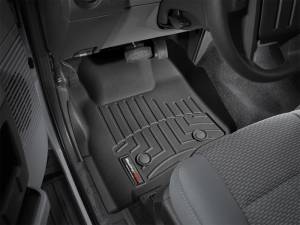 WeatherTech - WeatherTech 11+ Ford F250/F350/F450/F550 Front FloorLiner - Black | 443051 - Image 9