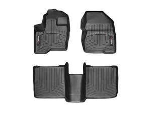 FloorMat WeatherTech 09-11 Ford Flex Front and Rear Floorliners - Black | 443121-442082