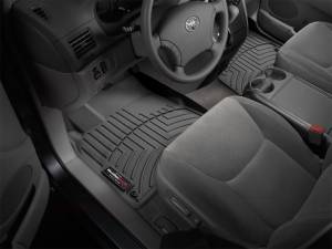 WeatherTech 04-10 Toyota Sienna Front FloorLiner - Black | 443151 - Image 6