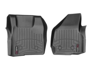WeatherTech 11+ Ford F250/F350/F450/F550 Front FloorLiner - Black | 443211