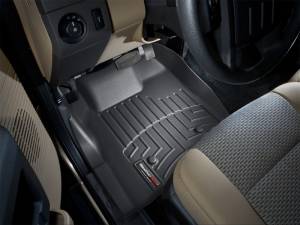 WeatherTech - WeatherTech 11+ Ford F250/F350/F450/F550 Front FloorLiner - Black | 443211 - Image 5