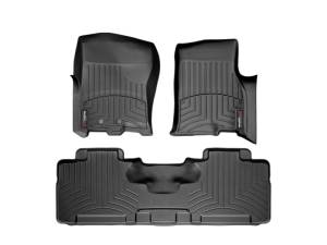 WeatherTech - FloorMat WeatherTech 10 Ford Expedition EL Front and Rear Floorliners - Black | 443531-441072 - Image 2