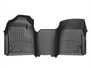 WeatherTech 07-13 Chevrolet Silverado Front FloorLiner - Black | 443711 - Image 2