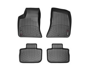 WeatherTech - FloorMat WeatherTech 11+ Dodge Charger Front and Rear Floorliners - Black | 44379-1-2 - Image 6
