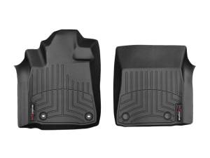 WeatherTech 12-21 Toyota Tundra Regular Cabw/ Vinyl Floors Front FloorLiner - Black | 444081V