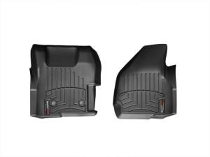 WeatherTech 11+ Ford F250/F350/F450/F550 Front FloorLiner - Black | 444221