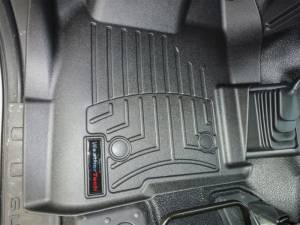 WeatherTech - WeatherTech 11+ Ford F250/F350/F450/F550 Front FloorLiner - Black | 444221 - Image 13