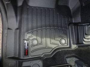 WeatherTech - WeatherTech 11+ Ford F250/F350/F450/F550 Front FloorLiner - Black | 444261 - Image 13