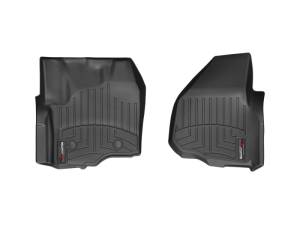 WeatherTech - WeatherTech 12+ Ford F250/F350/F450/F550 Front FloorLiner - Black | 444331 - Image 2