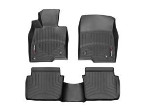 WeatherTech - FloorMat WeatherTech 14+ Mazda Mazda3 Front and Rear Floorliners - Black | 44486-1-3 - Image 3