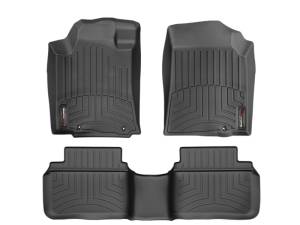WeatherTech - FloorMat WeatherTech 13+ Nissan Altima Front and Rear Floorliners - Black | 444981-444662 - Image 5