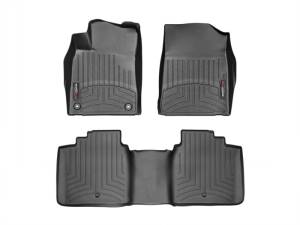 WeatherTech - Floor Mat Set FloorMat WeatherTech 13+ Toyota Avalon Front and Rear Floorliners - Black | 445031-444763 - Image 3