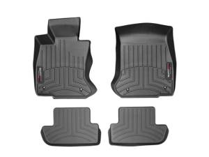 WeatherTech - FloorMat WeatherTech 12+ BMW 6-Series Front and Rear Floorliners - Black | 445081-443722 - Image 6