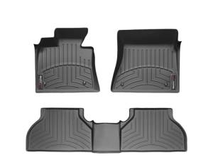 WeatherTech - Floor Mat Set FloorMat WeatherTech 13+ Toyota RAV4 Front and Rear Floorliners - Black | 44510-1-2 - Image 3