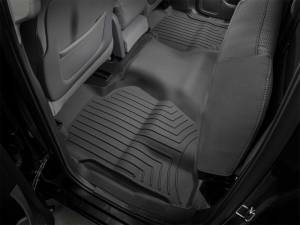 WeatherTech - WeatherTech 14-18 Chevrolet 1500 (Double Cab) Rear FloorLiner HP - Black | 445423IM - Image 11