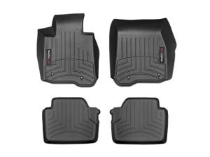 FloorMat WeatherTech 14+ BMW 4-Series Front and Rear Floorliners - Black | 44560-1-2