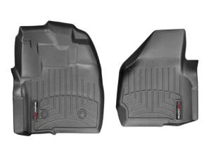 WeatherTech 12+ Ford F250/F350/F450/F550 Front FloorLiner - Black | 445821