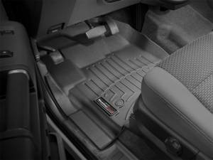 WeatherTech - WeatherTech 12+ Ford F250/F350/F450/F550 Front FloorLiner - Black | 445821 - Image 16