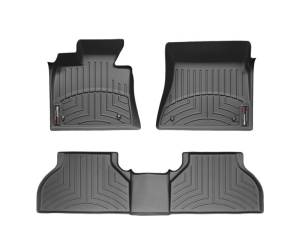 WeatherTech - Floor Mat Set FloorMat WeatherTech 15+ Cadillac Escalade Front Rear and Rear FloorLiners - Black | 446071-446952-446077 - Image 3