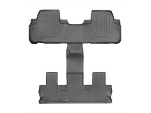 WeatherTech - WeatherTech 14+ Toyota Highlander (Fits Vehicles w/ 2nd Row Bucket Seats) Rear FloorLiners - Black | 446324 - Image 4