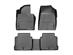 WeatherTech - FloorMat WeatherTech 15 Hyundai Sonata Front and Rear FloorLiners - Black | 44666-1-2 - Image 2