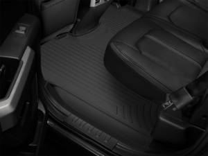 WeatherTech 15+ Ford F-150 (Supercrew w/ 1st Row Bucket Seats) Rear FloorLiners HP - Black | 446972IM - Image 13