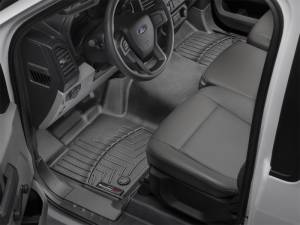 WeatherTech 16+ Ford F-150 Regular Cab Vinyl Floor Front FloorLiner-Black (Bench Seats w/o Console) | 446981V - Image 9