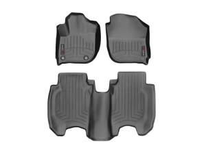 WeatherTech - FloorMat WeatherTech 2016+ Honda HR-V Front Rear FloorLiner - Black | 44705-1-3 - Image 2