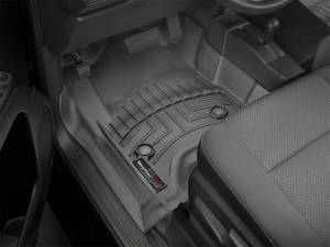 WeatherTech - WeatherTech 2014+ Chevrolet Silverado 1500 Front FloorLiners - Black | 447221 - Image 8