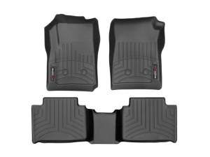WeatherTech - FloorMat WeatherTech 2015 Chevy Colorado Crew Cab Front and Rear Floorliners - Black | 44751-1-2 - Image 3